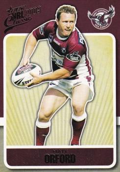 2009 Select Classic #66 Matt Orford Front